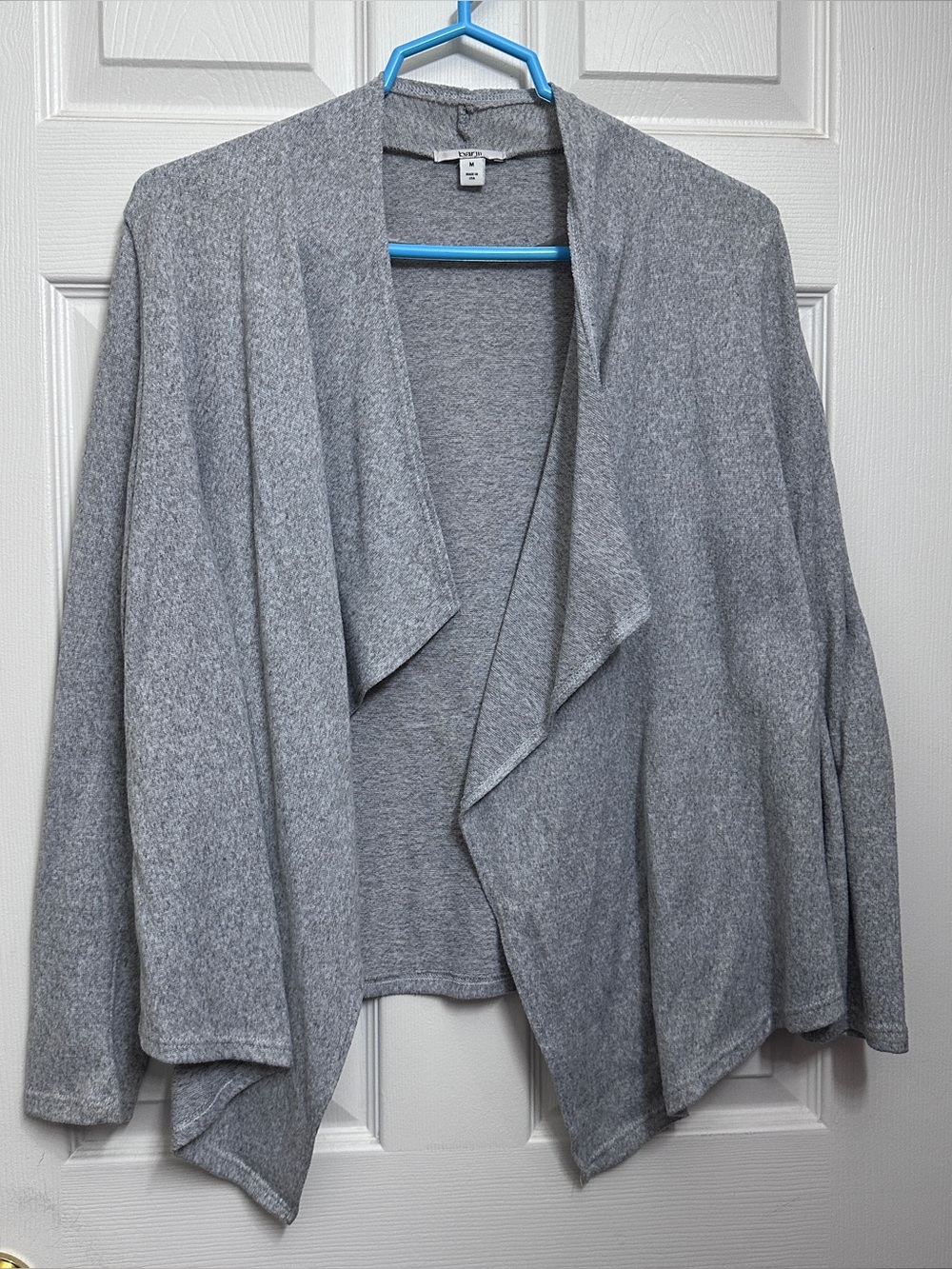 Gray Open Sweater